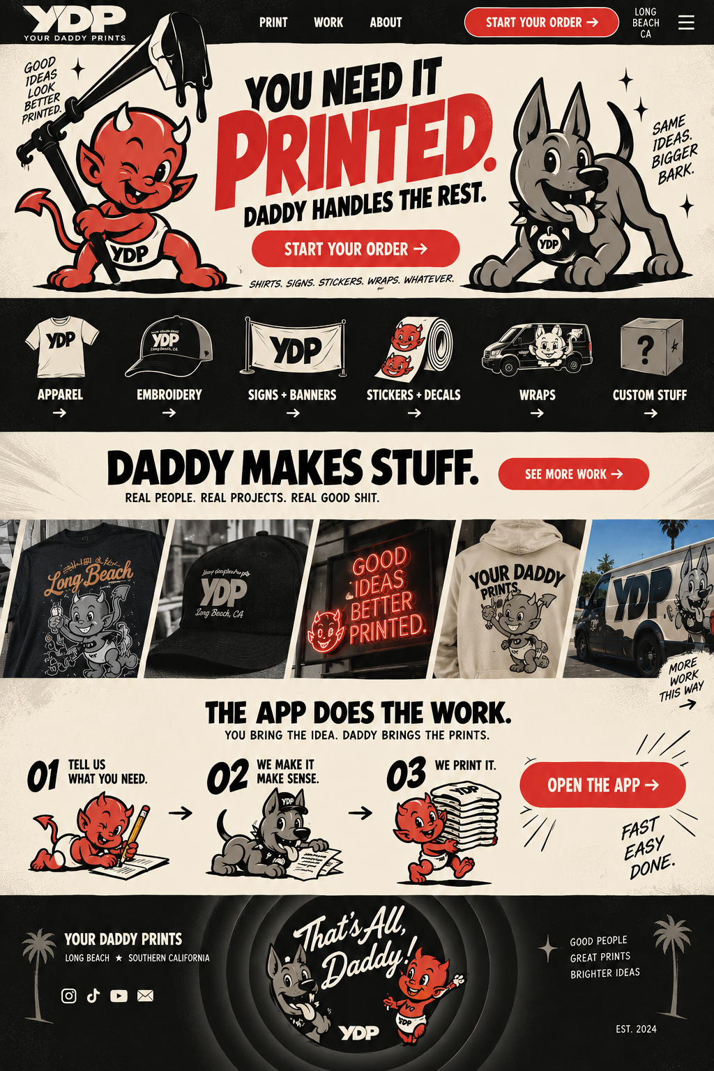 YDP — Your Daddy Prints